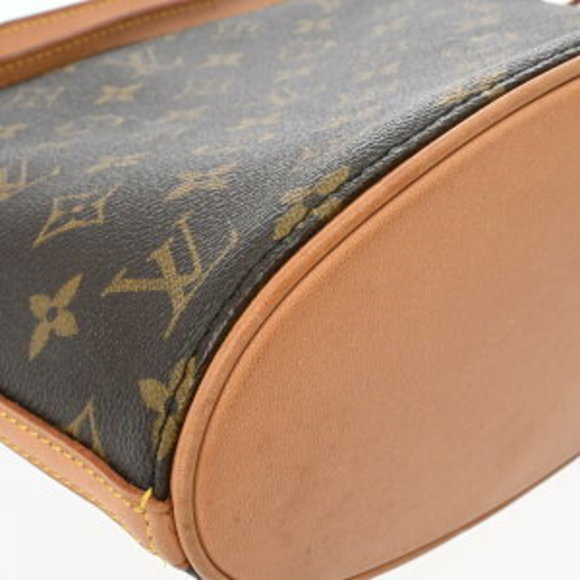 Louis Vuitton Monogram Drouot Bag Brown Canvas Shoulder - Picture 5 of 9